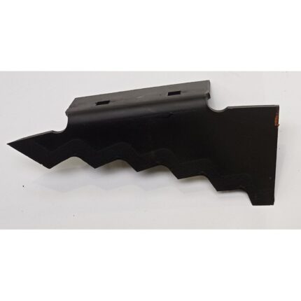 Nóż do paszowozu 240x92x60x5 mm, Keenan lewy - wzmocniony- zamiennik (703954) ,średnica otworu 11mm